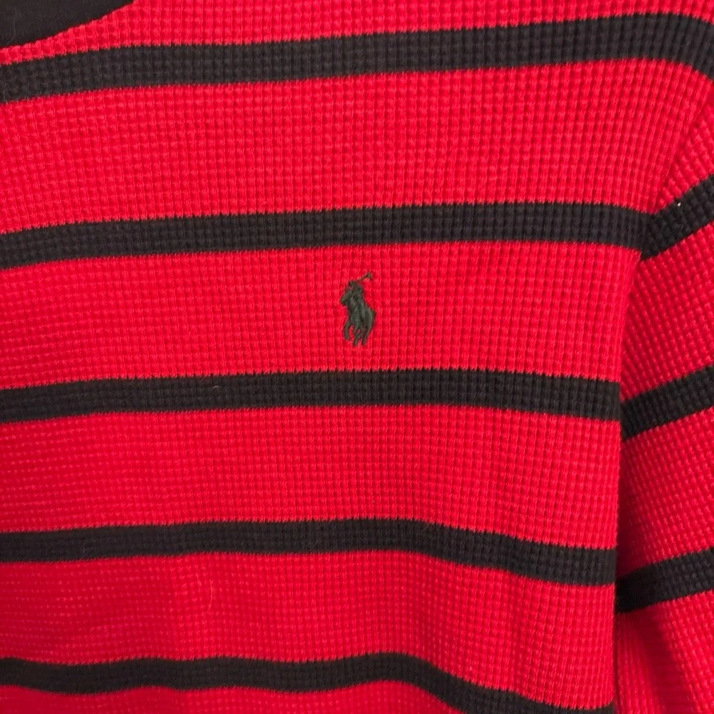 Polo by Ralph Lauren Red and Blue Striped boys Sweater